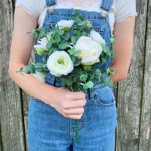 SOLD bride bouquet+boutonnière